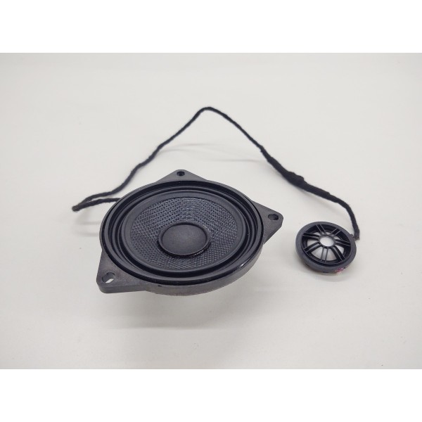 Auto Falante Porta Dianteiro Esquerdo Bmw X6 2012 Preto
