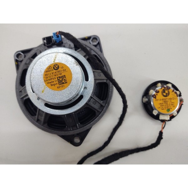 Auto Falante Porta Dianteiro Esquerdo Bmw X6 2012 Preto