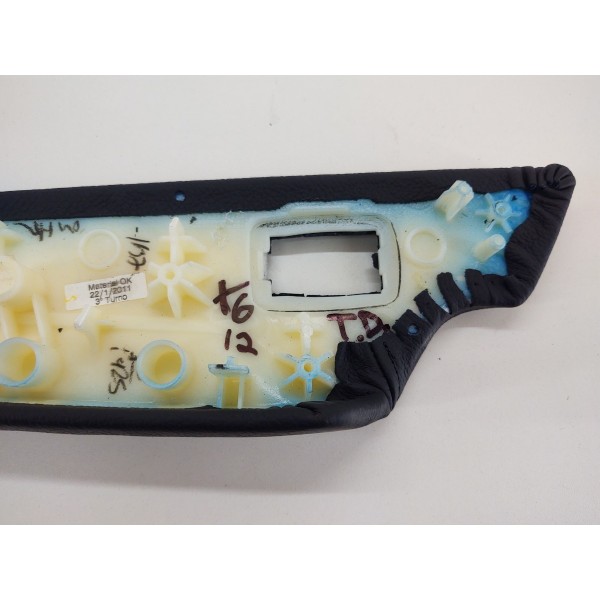 Acabamento Couro Forro Porta Traseiro Direito Bmw X6 12 Preto