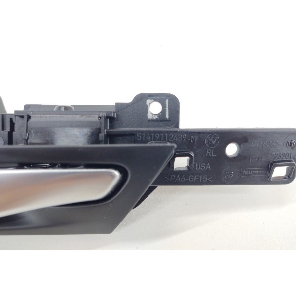 Maçaneta Interna Traseira Esquerda Bmw X6 2012 Traseira