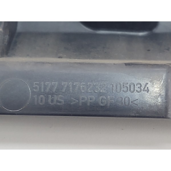 Suporte Spoiler Lateral Direito Bmw X6 2012 Preto