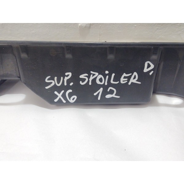 Suporte Spoiler Lateral Direito Bmw X6 2012 Preto