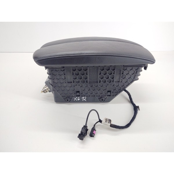 Apoio Braço Console Central Bmw X6 2008 A 2013 Preto