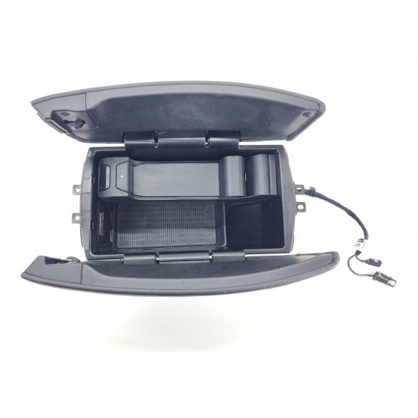 Apoio Braço Console Central Bmw X6 2008 A 2013 Preto