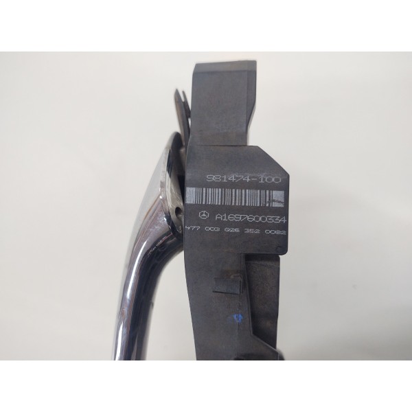 Maçaneta Externa Traseira Esquerda Mercedes B200 2006/2011 Cinza Traseira