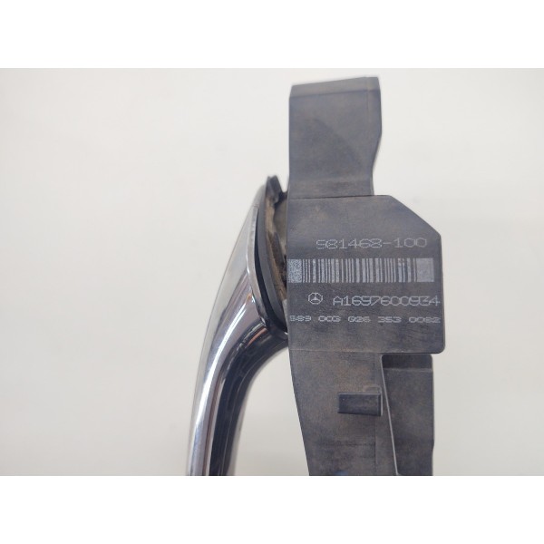 Maçaneta Externa Dianteira Esquerda Mercedes B200 2006/2011 Cinza Dianteira