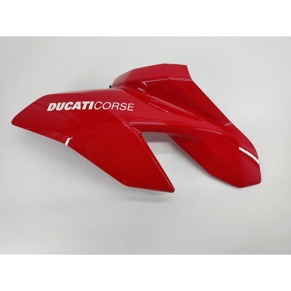 Carenagem Lateral Tanque L.e Ducati Streetfighter V4s 2022 Vermelho