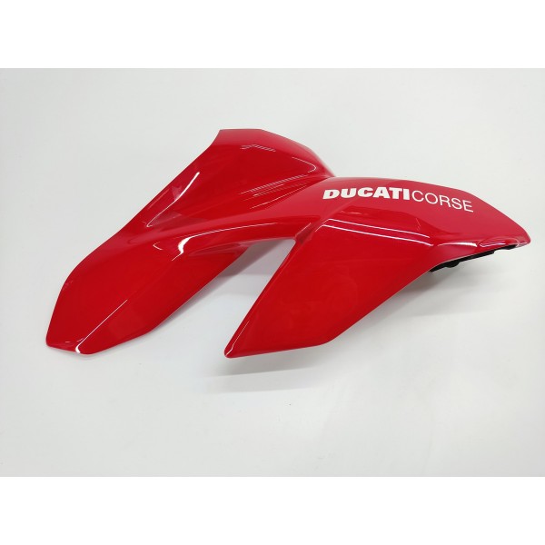 Carenagem Lateral Tanque L.d Ducati Streetfighter V4s 2022 Vermelho