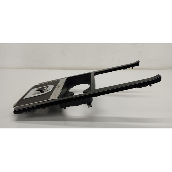 Acabamento Console Porta Copos Range Rover Evoque 2022 Preto