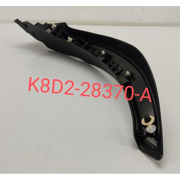 Moldura Aplique Para Choque T.d Range Rover Evoque 2022 Preto