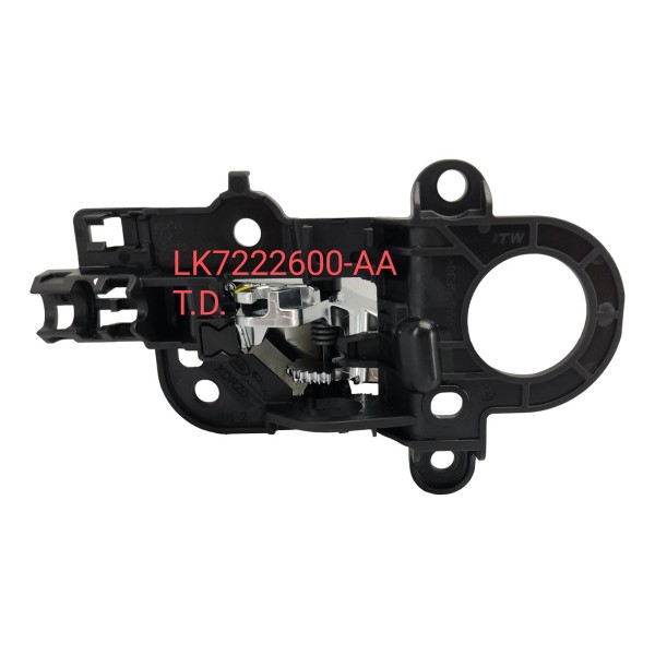 Maçaneta Interna Traseira Direita Range Rover Evoque 2022 Traseira