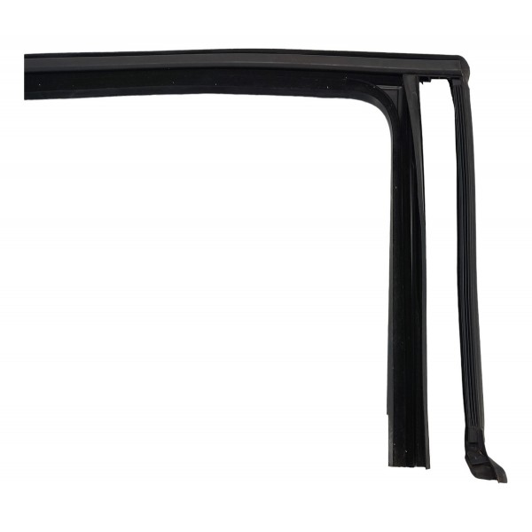 Borracha Guarnição Vidro T.d Vw Jetta Gli 230cv 2019 Preto