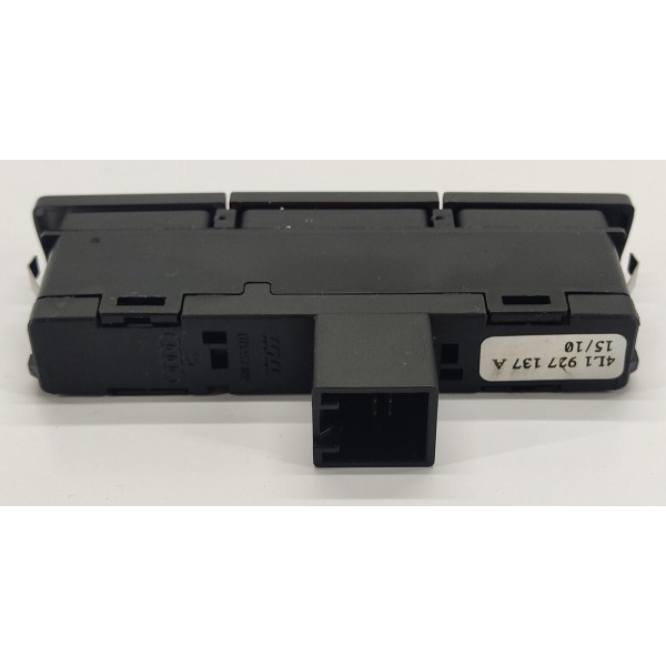 Botão Pisca Alerta Audi Q7 3.6 Vr6 2010 4l1927137 Preto