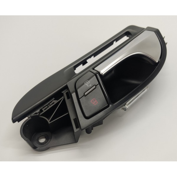 Maçaneta Interna D.e Audi Q7 3.6 Vr6 2010 4l0959527 Dianteira