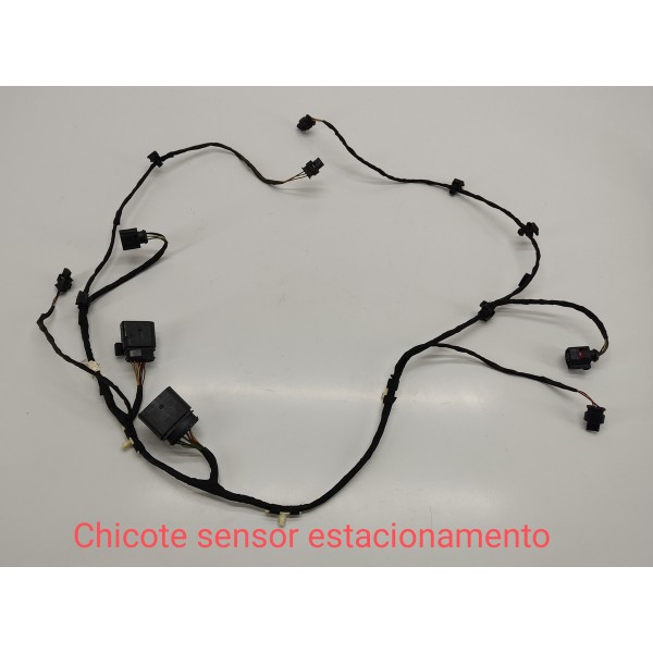 Chicote Sensor Estacionamento Audi Q7 3.6 Vr6 2010 Preto