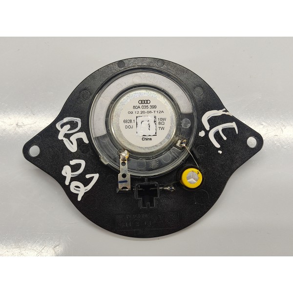 Auto Falante Tweeter L.e Painel Audi Q5 2.0 2022 80a035399 Preto