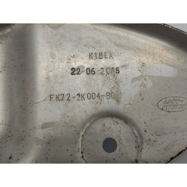 Espelho Disco Freio D.d Discovery Sport 2.0 2016 Fk722k004 Prateado