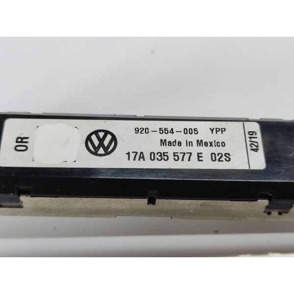 Modulo Amplificador Antena Jetta Gli 230cv 2019 17a035577 Preto