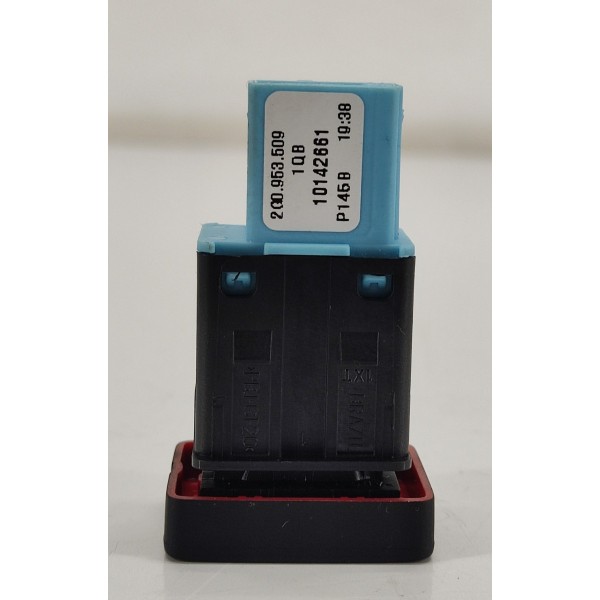 Botão Pisca Alerta Nivus Highline 2022 2q0953509 Preto