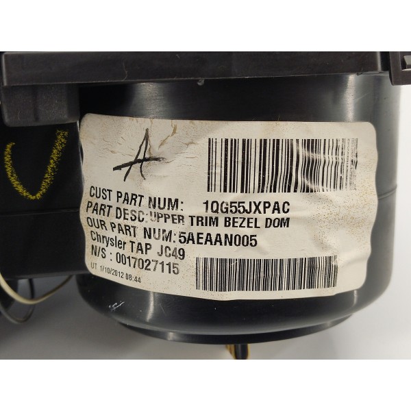 Porta Copos Fiat Freemont 2.4 2011 1qg55jxpac Preto