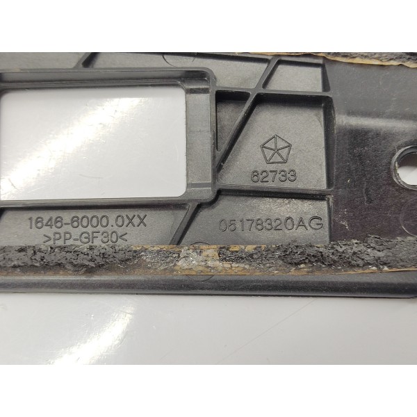 Moldura Maçaneta Luz Placa Fiat Freemont 2.4 2011 05178320ag Preto