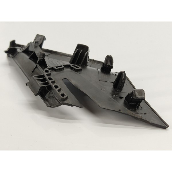 Acabamento Churrasqueira Esquerdo Chery Tiggo 2 1.5 2018 Preto Churrasqueira