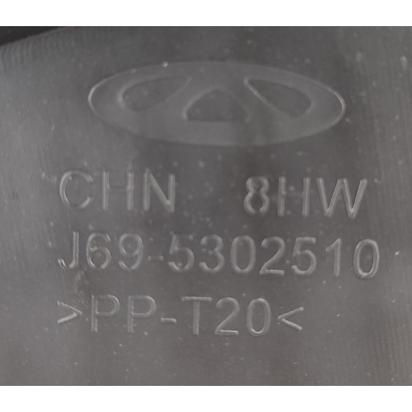 Grade Churrasqueira Chery Tiggo 2 1.5 2018 J695302510 Preto