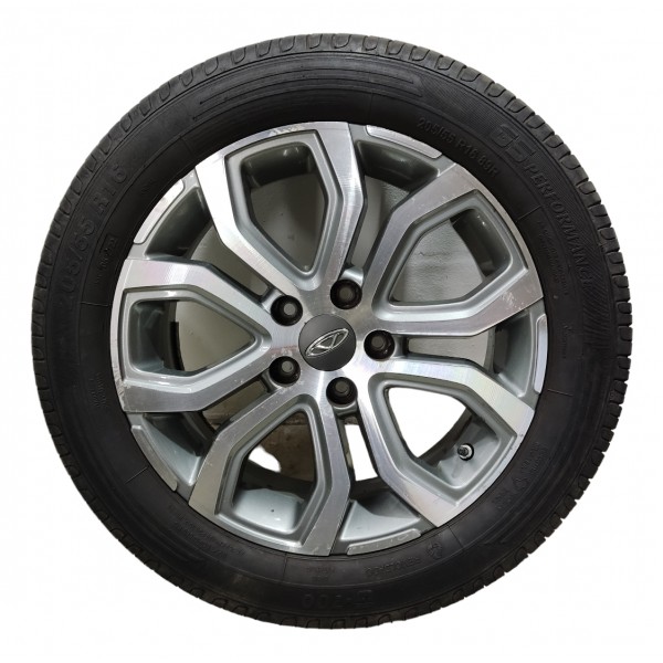 Jogo Roda R16 Chery Tiggo 2 2018 Prateado