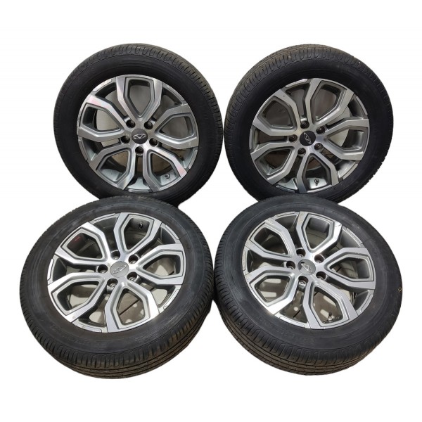 Jogo Roda R16 Chery Tiggo 2 2018 Prateado