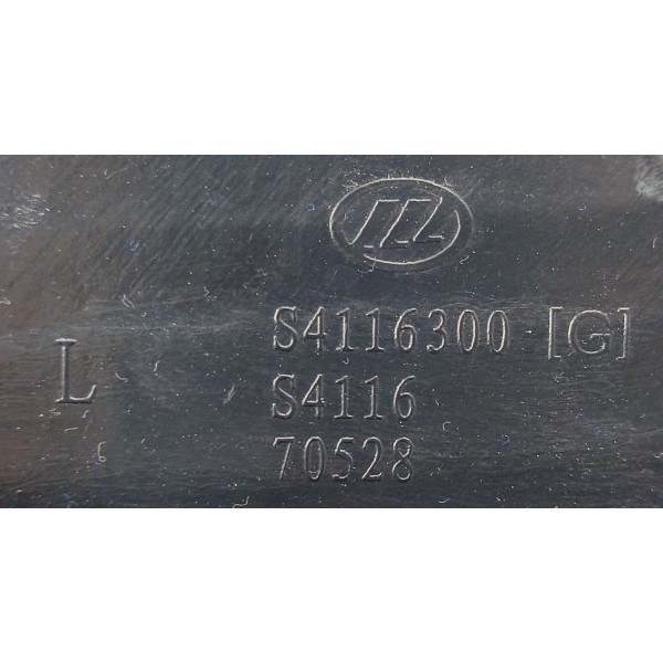 Lanterna Esquerda Para Choque Lifan X60 1.8 2015 S4116300 Esquerdo/motorista Vermelho