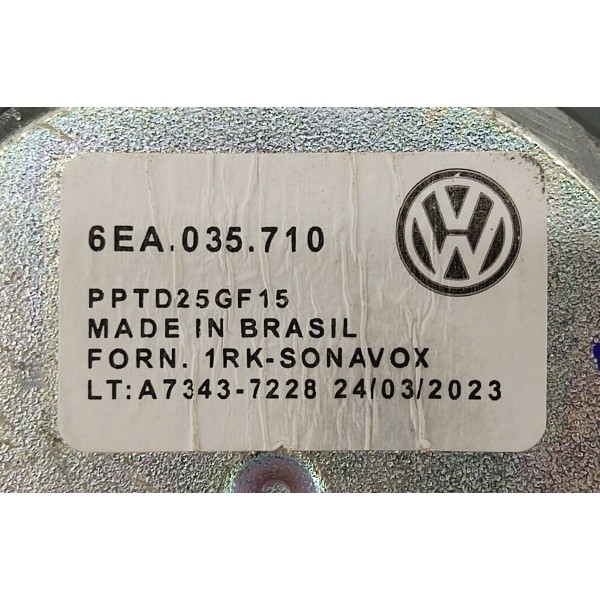 Auto Falante Porta Traseira Nivus Highline 2022 6ea035710 Preto