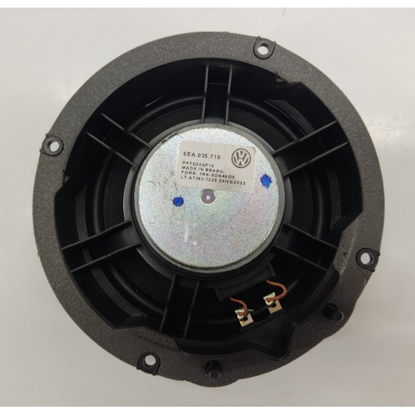 Auto Falante Porta Traseira Nivus Highline 2022 6ea035710 Preto