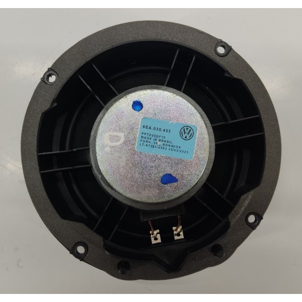 Auto Falante Porta Dianteira Nivus Highline 2022 6ea035453 Preto