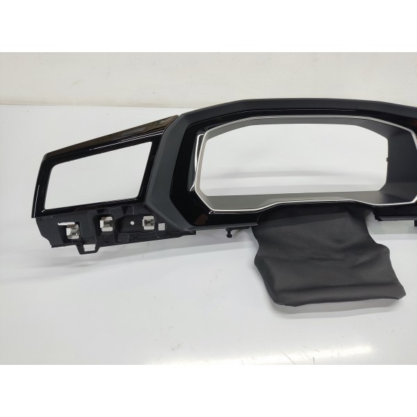 Acabamento Moldura Painel Volkswagen Jetta Gli 230cv 2019 Preto Nome