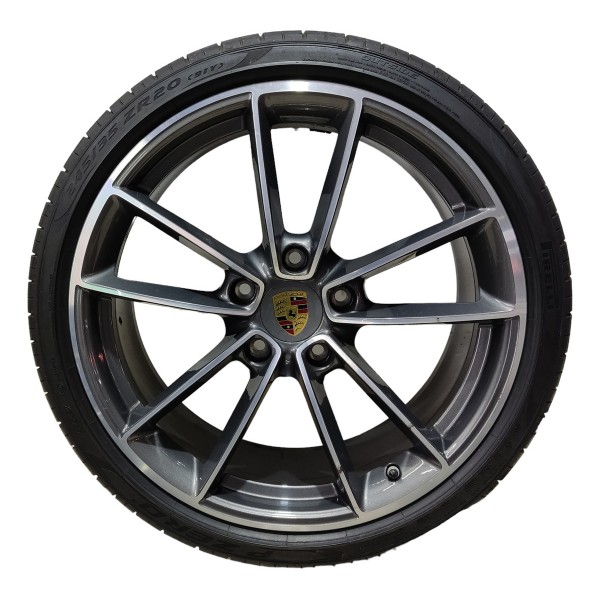 Jogo Roda R21 Porsche 911 Carrera S 2021 Cinza