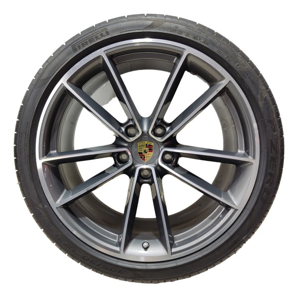 Jogo Roda R21 Porsche 911 Carrera S 2021 Cinza