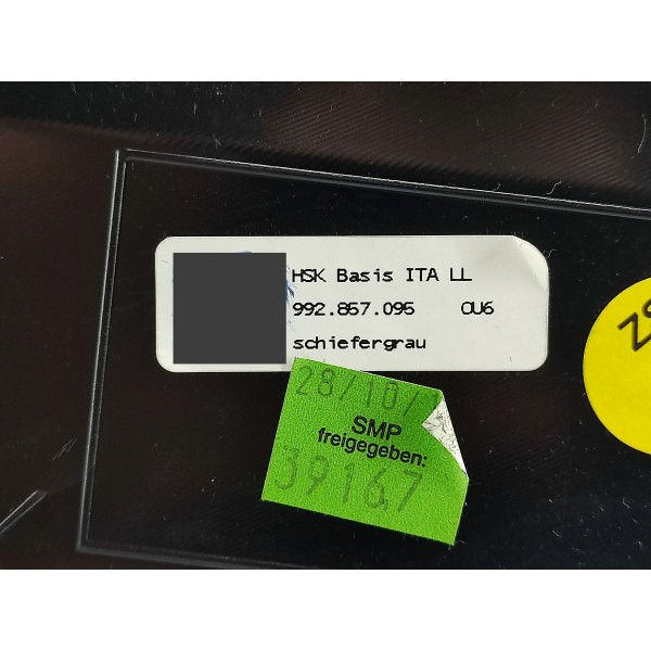 Porta Luvas Porsche 911 Carrera S 2021 992857095