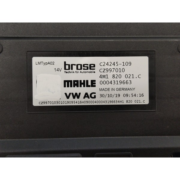 Ventoinha Ar Forçado Porsche 911 Carrera S 2021 4m1820021c