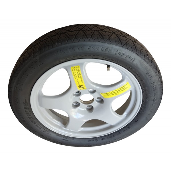 Roda Estepe R17 Bmw G20 320i 2024 Preto