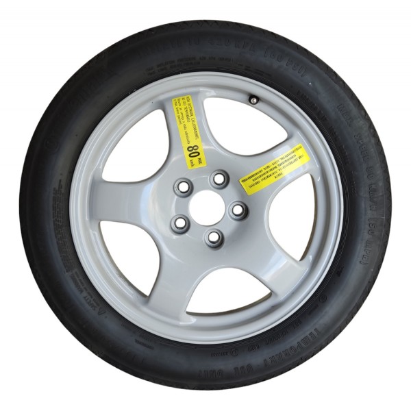 Roda Estepe R17 Bmw G20 320i 2024 Preto