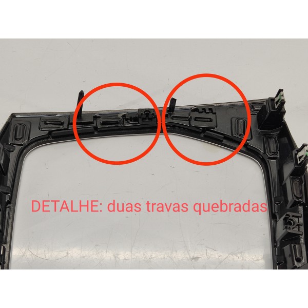 Moldura Console Bmw G20 320i 2024 C/detalhe 9r5a1972902 Prateado