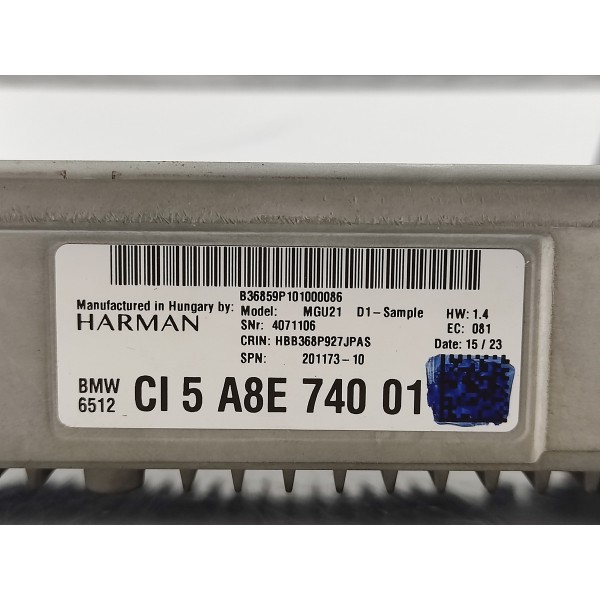 Radio Bmw G20 Msport 320i 2024