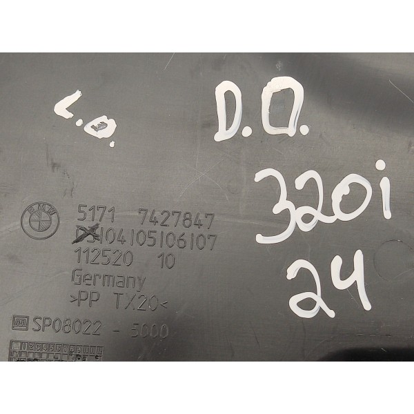 Acabamento Churrasqueira D.d Bmw G20 320i 2024 7427847 Paco Auto Parts Joinville Churrasqueira