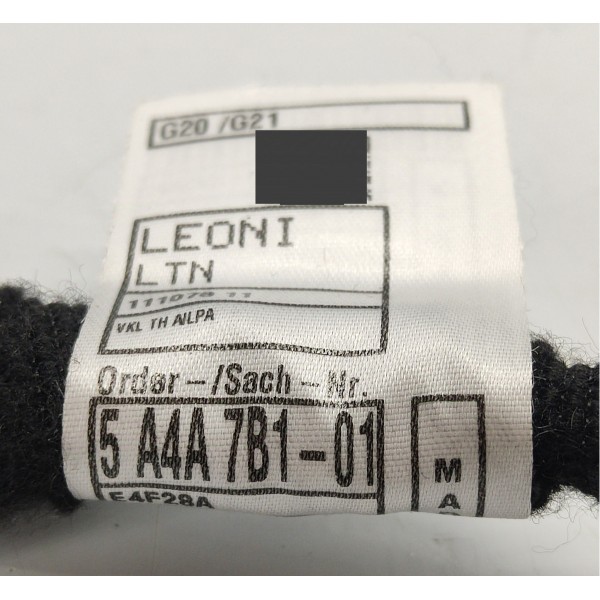 Chicote Forro Porta T.e Bmw G20 Msport 320i 2024 5a4a7b1