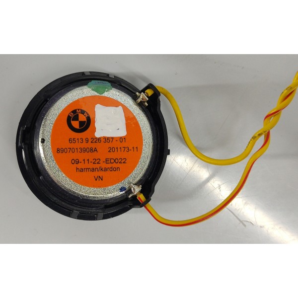 Auto Falante Tweeter Porta Traseira Bmw G20 320i 2024 Preto