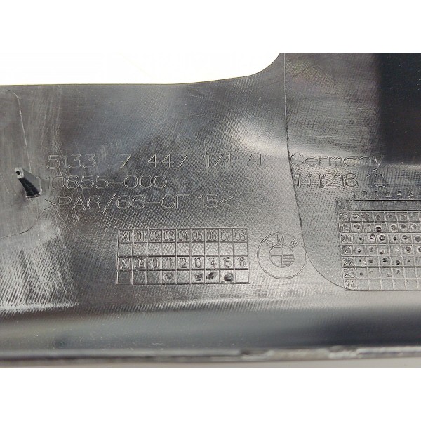 Moldura Interna Arco Vidro Porta D.e Bmw G20 320i 2024 Preto