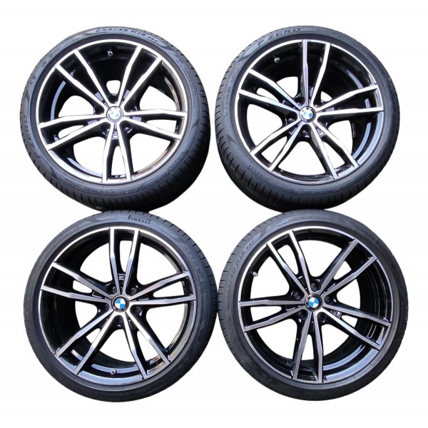 Jogo Roda R19 Bmw 320i Msport G20 2024 Original Preto