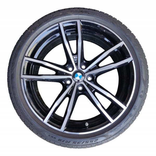 Jogo Roda R19 Bmw 320i Msport G20 2024 Original Preto