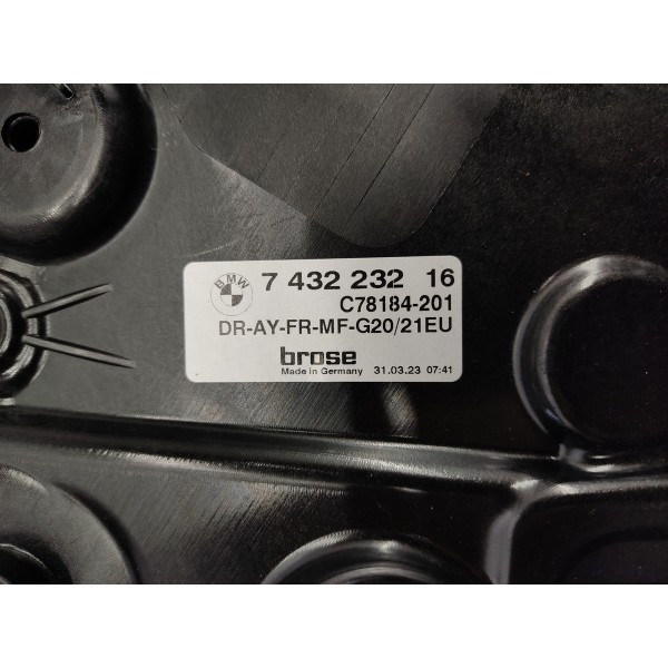 Maquina Vidro D.d Bmw 320i G20 Msport 2024 7432232