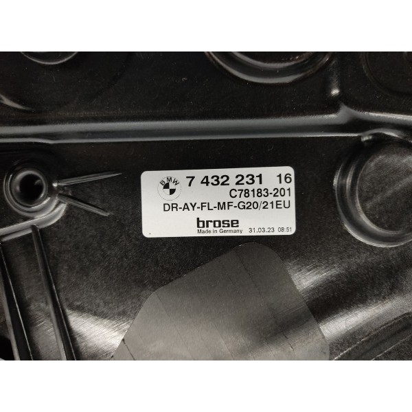 Maquina Vidro D.e Bmw 320i G20 Msport 2024 7432231